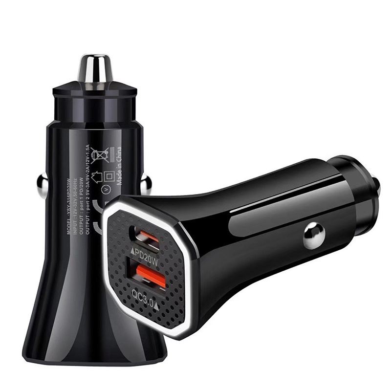 Tẩu Sạc Nhanh USB PD QC 3.0 38W Cho Samsung Note 20