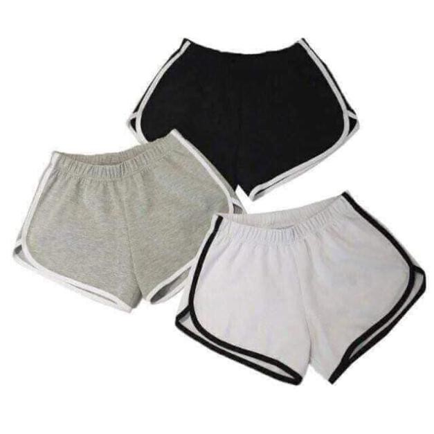 Quần shorts ngắn, quần đùi măc nhà, chất coton mát mịn. sẵn 3 màu/ freesire