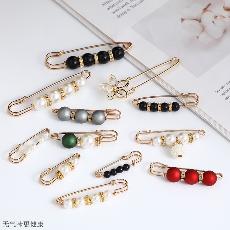 Ghim Cài Áo Cố Định Quần Áo Co Giãn Chống Chói Điều Chỉnh Được Phong Cách Hàn Quốc 2022