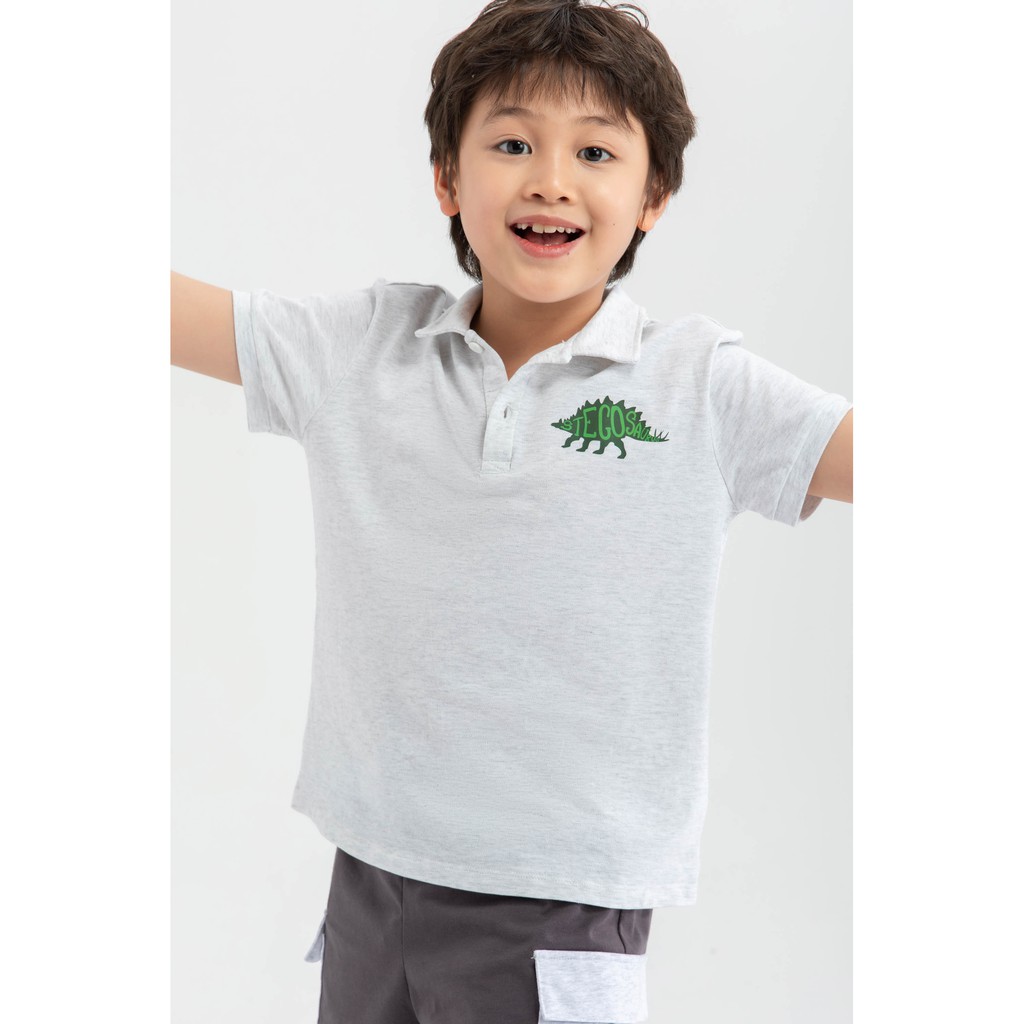 Áo thun Stecosaurus bé trai IVY moda MS 57K1253