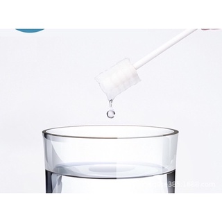 [Hộp 30 que] Gạc rơ lưỡi/tưa lưỡi Vcool