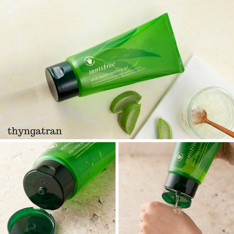 Gel lô hội Innisfree Aloe Revital Smoothing Gel