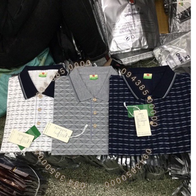 Áo phông túi ngực Nam trung niên tặng bố hàng đẹp nhiều mẫu