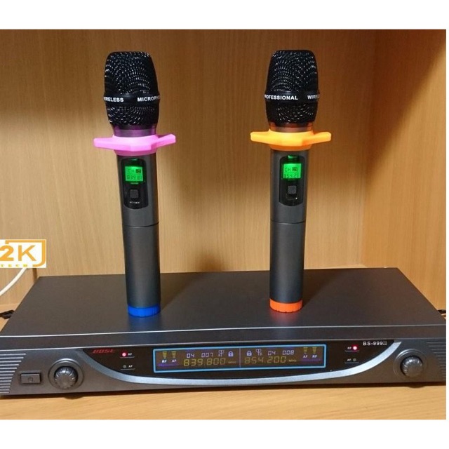 Mic karaoke 999ii dòng 2 Mic cầm tay thế hệ mới dùng cho gia đình hoặc phòng hát