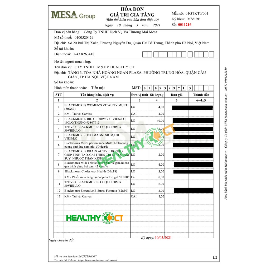 Viên Uống Vitamin C Blackmores Bio C 1000mg Lọ 31 Viên