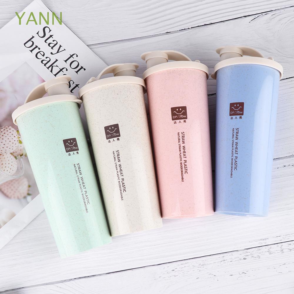 Bình nước 450ml có nắp đậy tiện lợi