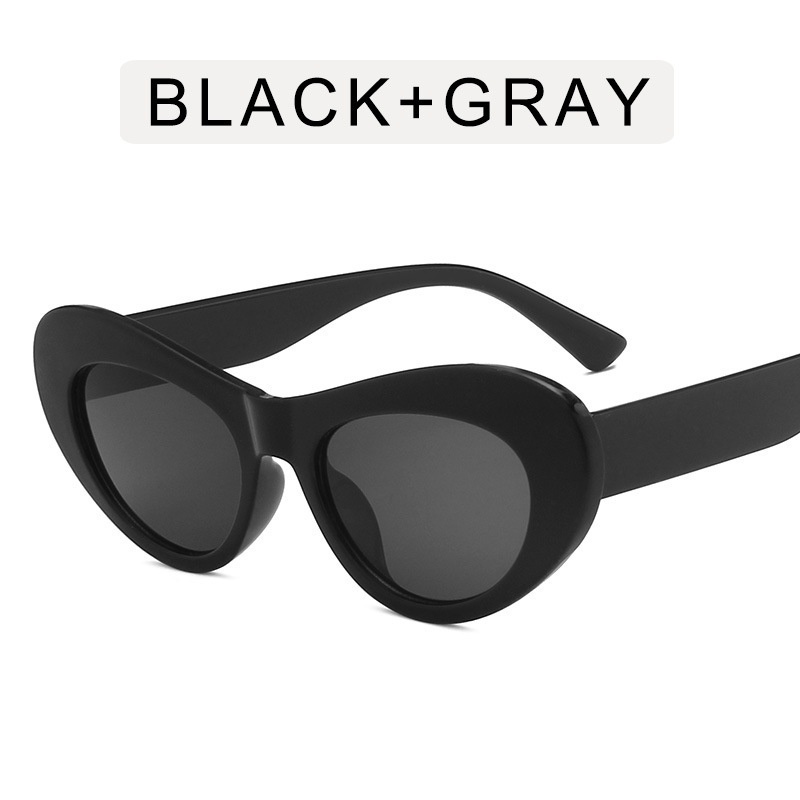 Kính Mát Hình Mắt Mèo Màu Sắc Ngọt Ngào Thời Trang Cho Nữ