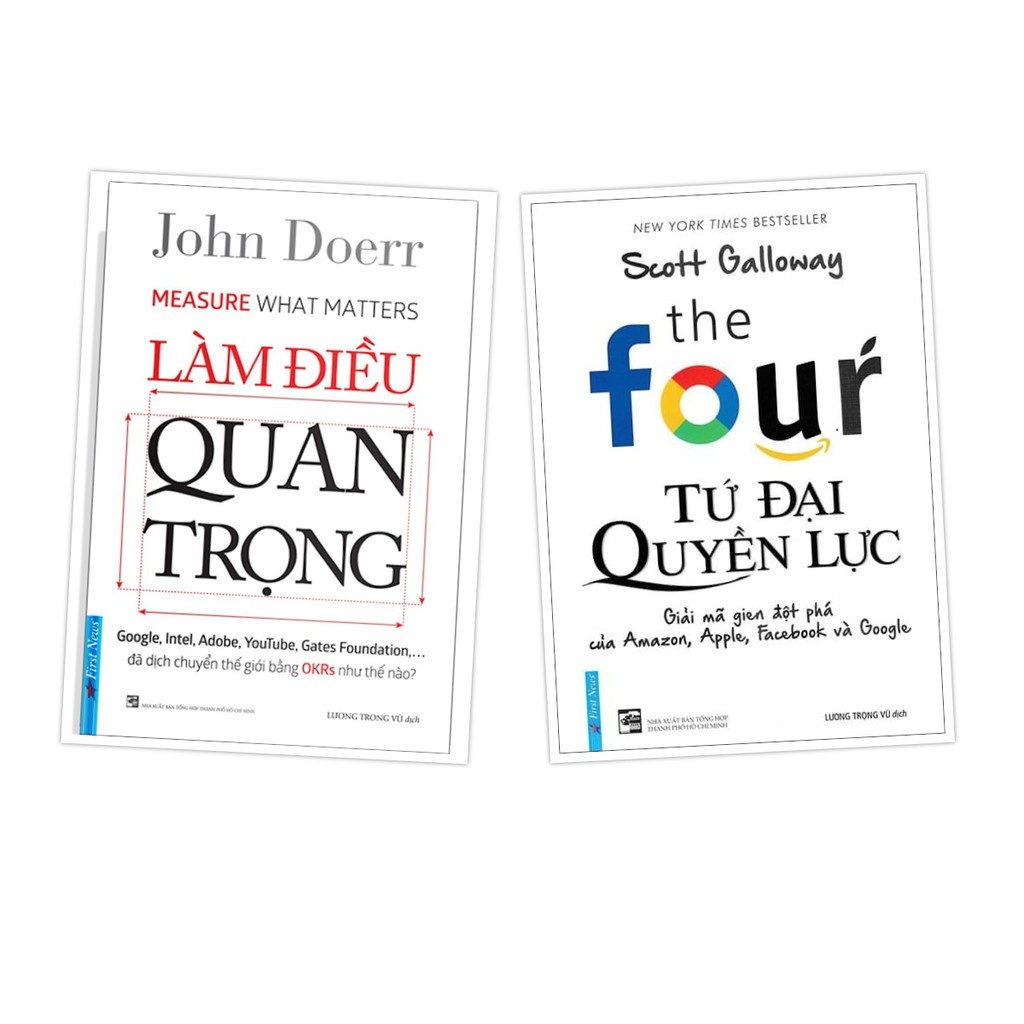 Sách - Combo Làm Điều Quan Trọng + Tứ Đại Quyền Lực - First News Tặng Kèm Bookmark
