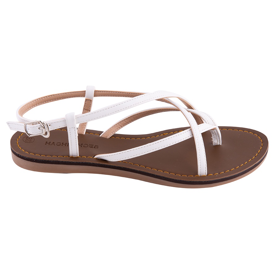 SANDAL NỮ ĐẾ BỆT DÂY CHÉO, SANDAL HỌC SINH CAO CẤP SIZE 35-40 B057