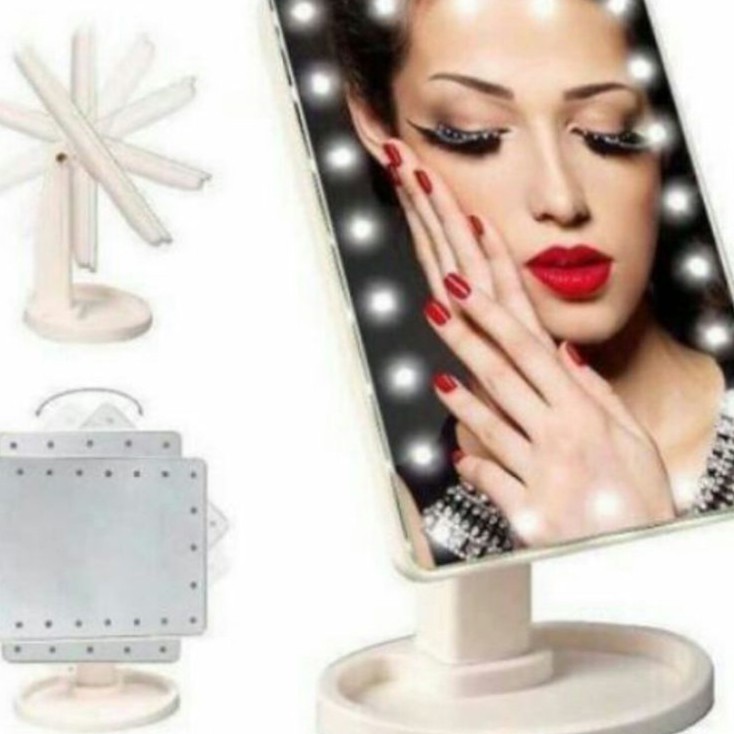 Gương soi có đèn led trang điểm