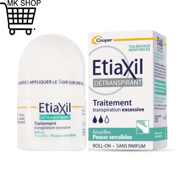 Lăn khử mùi etiaxil nội địa pháp 15ml khử mùi ngăn mồ hôi hiệu quả