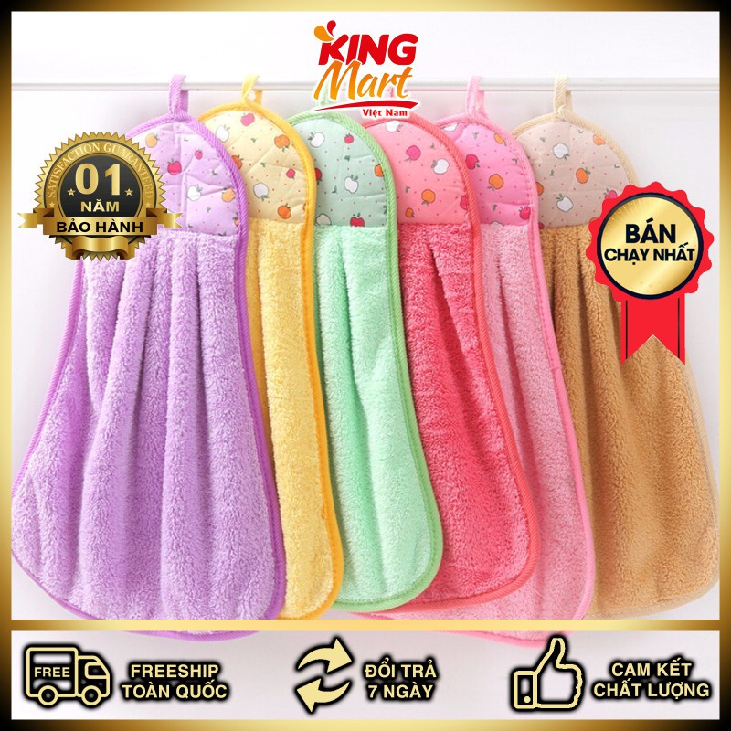 [RẺ NHẤT SHOPEE] Khăn lau nhà bếp có quai treo(Kingmart68)