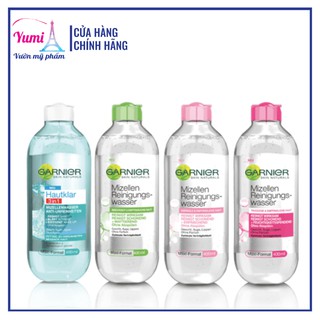 Nước Tẩy Trang Garnier Skin Active 400ml Pháp