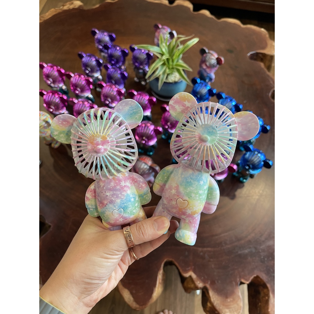 Gấu Bearbrick Mini Để Bàn Decor Siêu Xinh Nhiều Màu Sắc, Gấu Trang Trí Bàn Học,Bàn Máy Tính