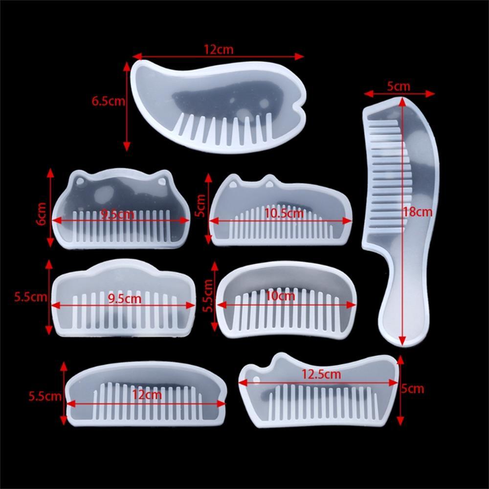 Khuôn Làm Lược Cài Tóc Resin DIY