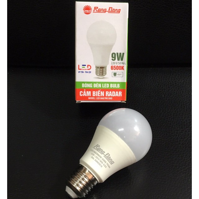 Bóng đèn LED BULB Cảm biến Tròn Rạng Đông A60.PIR
