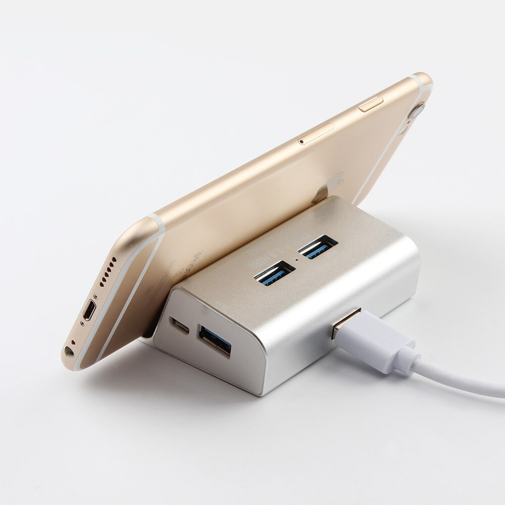 [COD Ready Stock]TypeC USB Hub+USBC+Holder for Phone Adapter Laptop Accessories