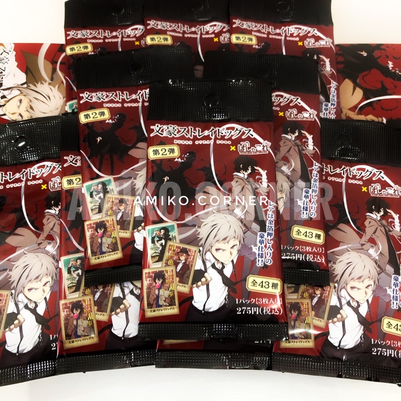 Pack nhân phẩm pola bungou stray dogs hàng chính hãng