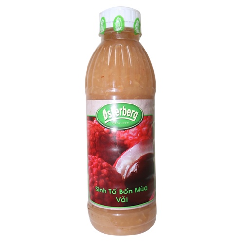 Sinh tố Vải Osterberg Lychee – chai 1 lít