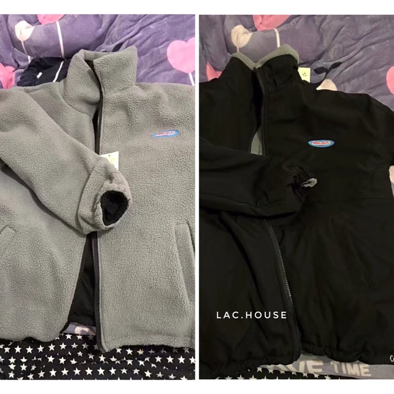 Áo Khoác Lông Cừu Hai Mặt Siêu Ấm M2