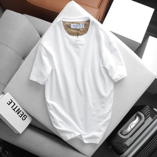 Áo thun Tshirt phối da lộn- T018