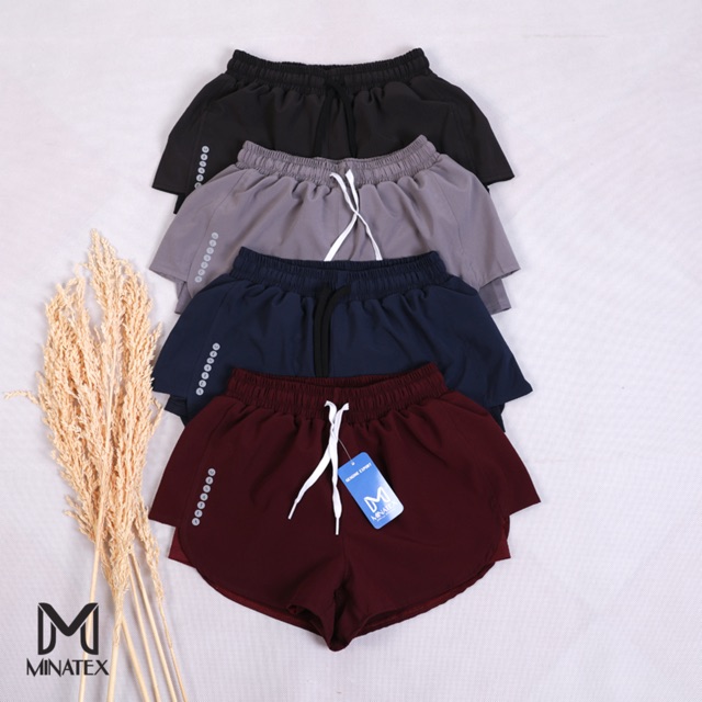 Quần đùi thể thao kết hợp đi biển cho nữ Minatex ! | BigBuy360 - bigbuy360.vn