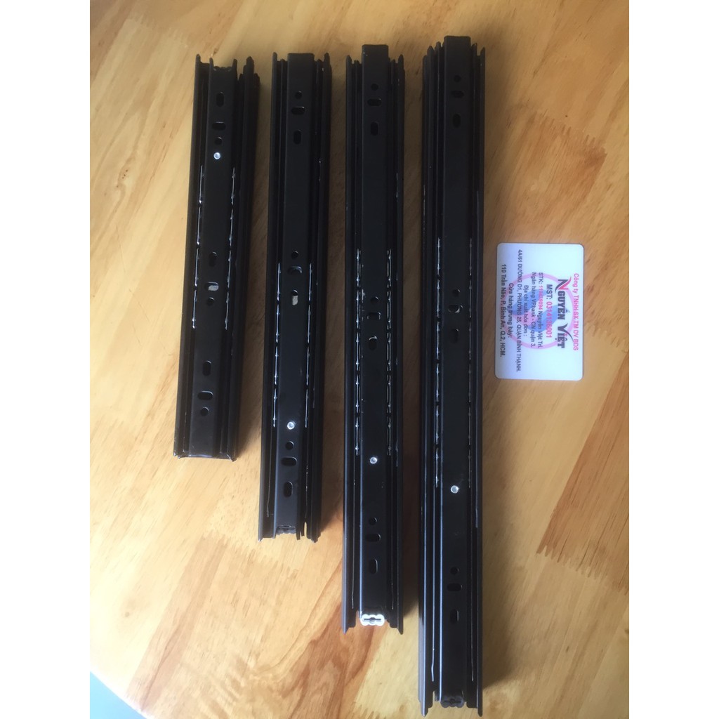 Thanh trượt ba tầng Nguyên Việt, dày 1.2mm, rộng 35mm và dài 350mm | BigBuy360 - bigbuy360.vn