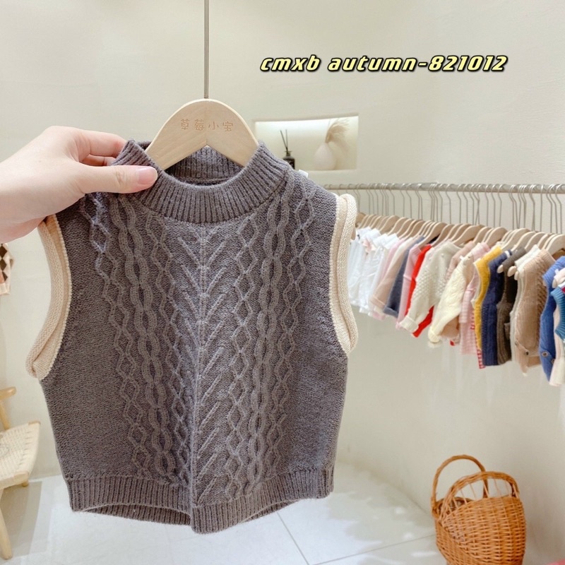 Áo len gi-lê cho bé