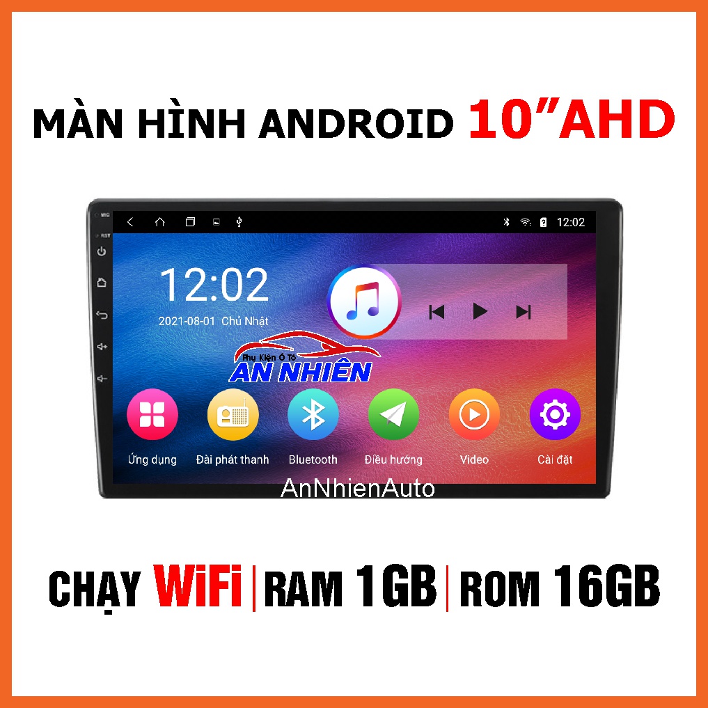 Màn Hình Android 10 inch Cho Xe CROSS 2020-2022 - Đầu DVD Android Kèm Mặt Dưỡng Giắc Zin Toyota CROSS - Điều Khiển Giọng