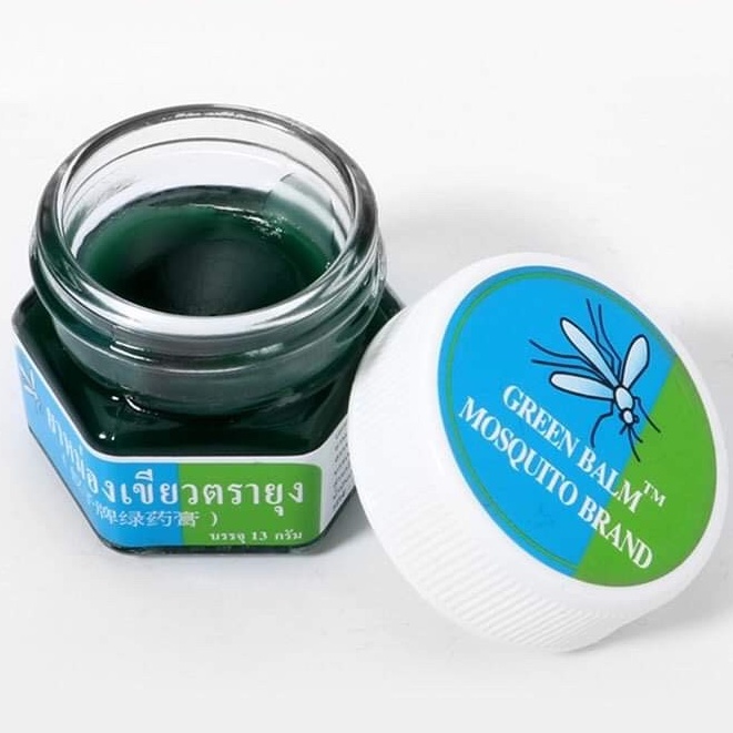 Dầu Thoa Muỗi Đốt Thái Lan Chính Hãng Green Balm Mosquito