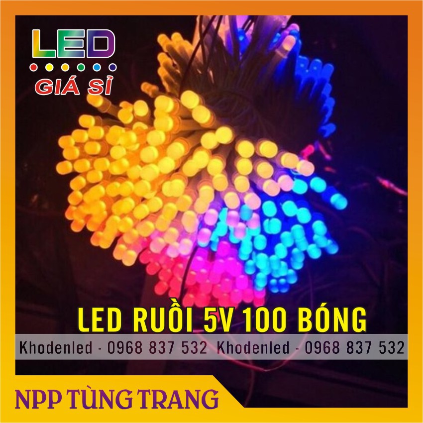 Cuộn led ruồi 5v chuyên dụng làm biển quảng cáo, trang trí