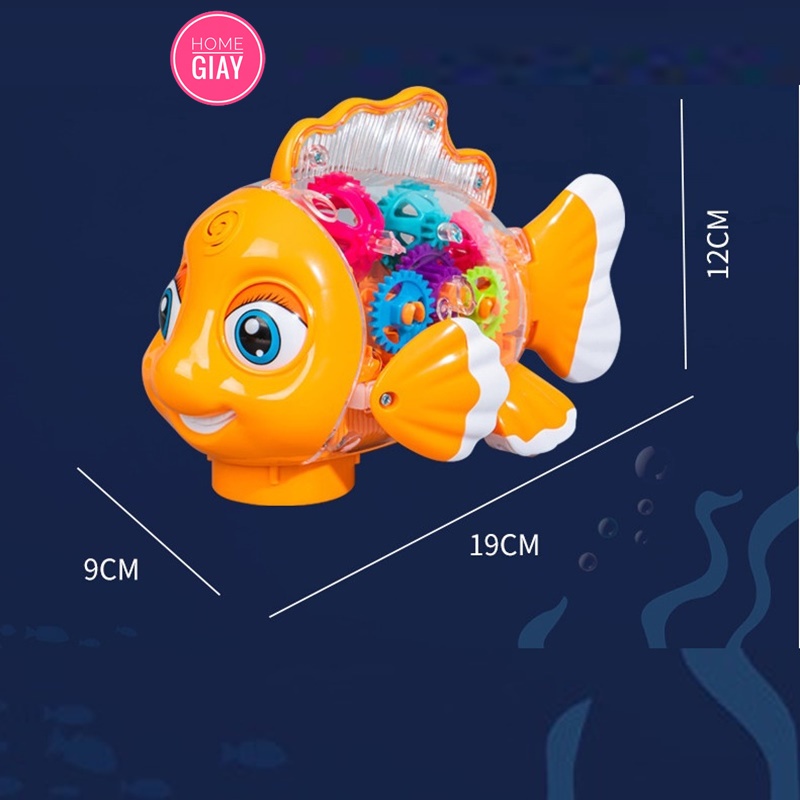 Đồ chơi cá vàng phát nhạc shop home giay