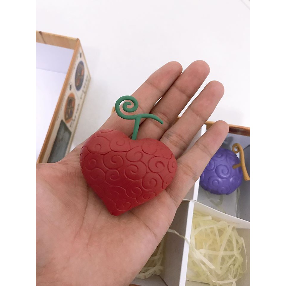 Mô hình đồ chơi One piece bộ 4 trái ác quỷ loại nhỏ