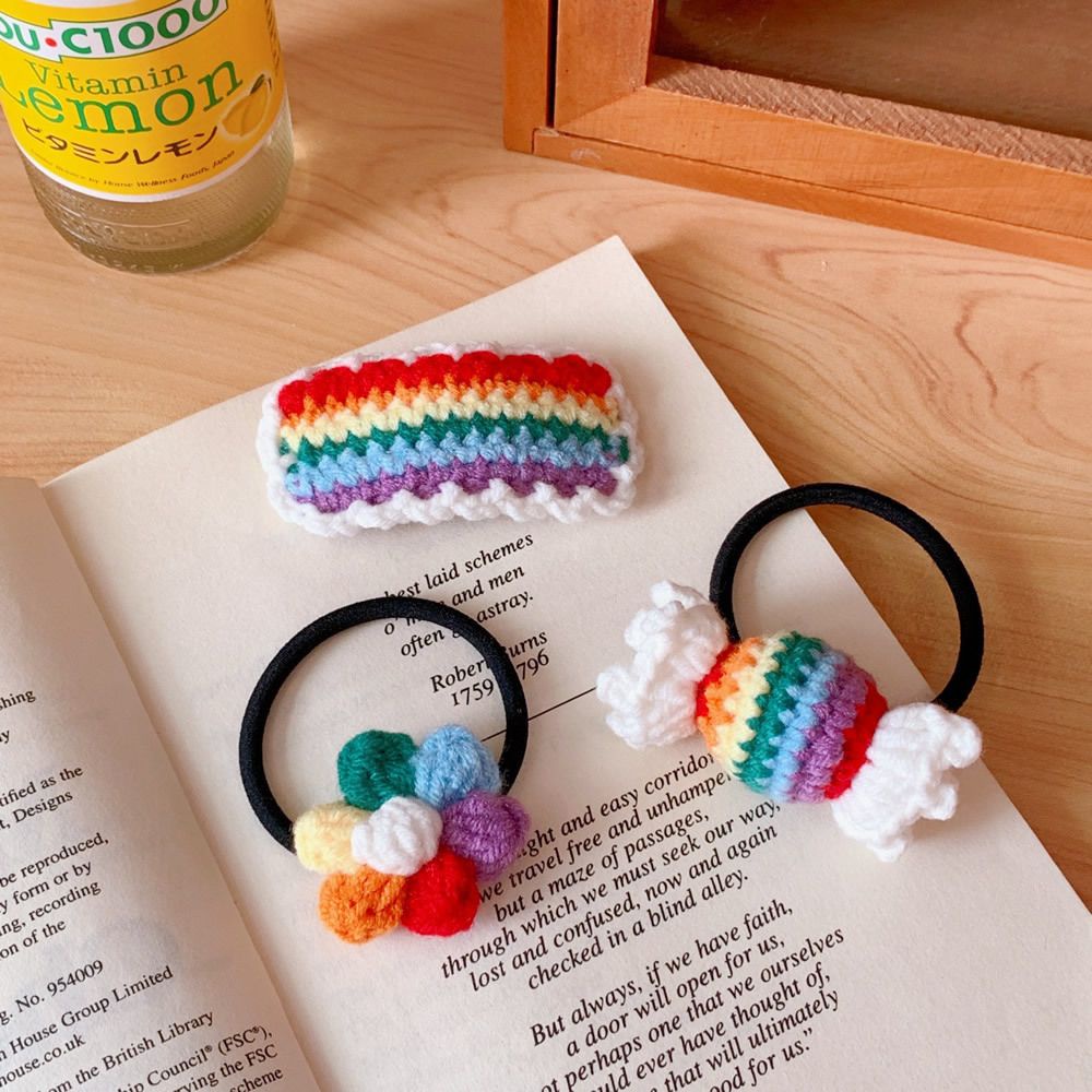 Kẹp Tóc Hình Hoa Nhiều Màu Sắc Dễ Thương Phong Cách Hàn Quốc Cho Nữ