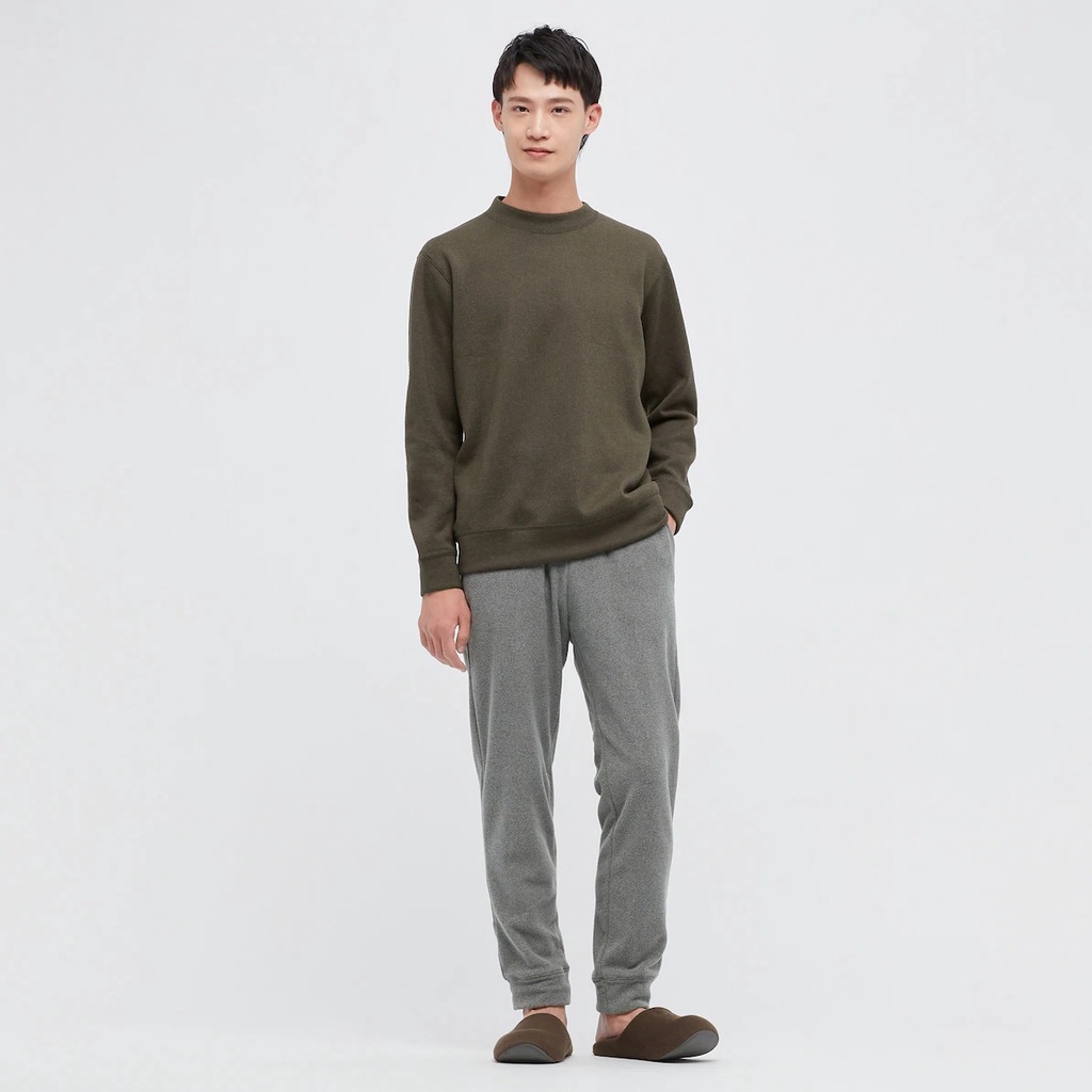 [Hàng Nhật Nội Địa] Bộ quần áo lông cừu co dãn Uniqlo - Nam