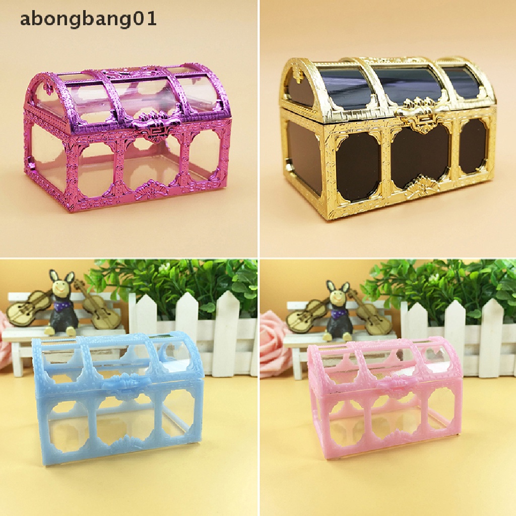 Hộp Đựng Trang Sức Trong Suốt Phong Cách Cướp Biển Cổ Điển Bongbang01