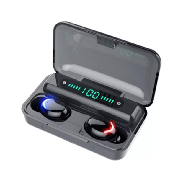 Tai nghe F9-5C không dây, cài tai, Âm thanh nổi HIFI 9.0, điều khiển cảm ứng, Pin 1200mah
