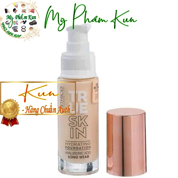 Kem nền dưỡng ẩm Catrice True Skin che phủ hoàn hảo dùng cho mọi loại da