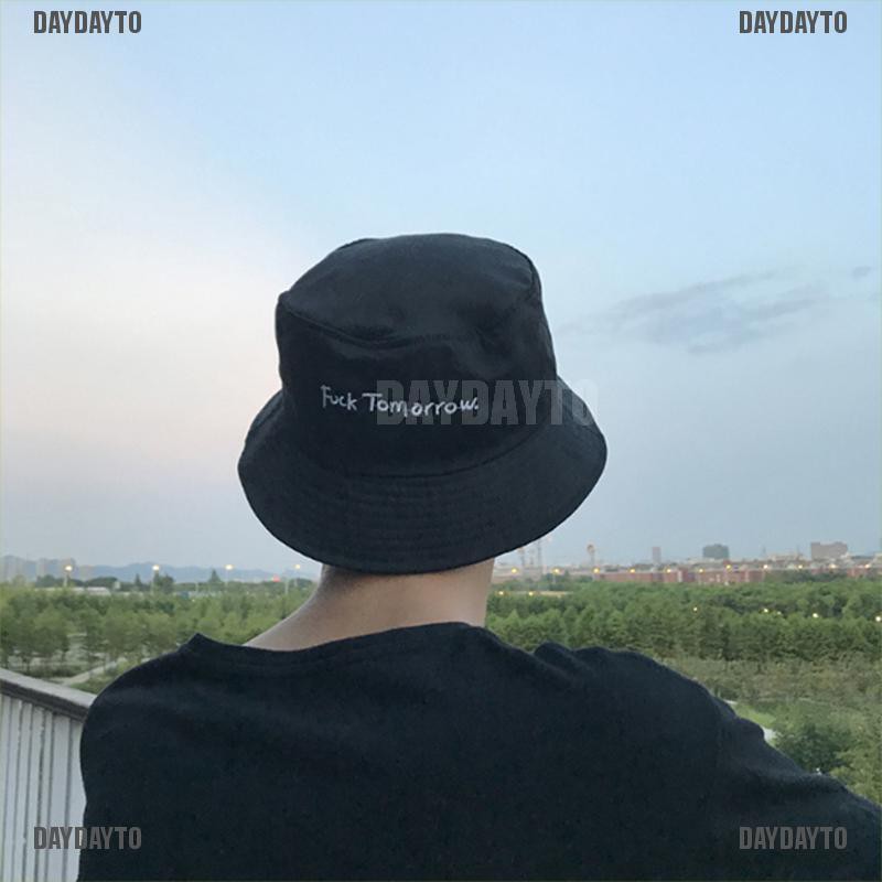 Nón Tai Bèo Thêu Chữ Thời Trang Cho Nam Nữ