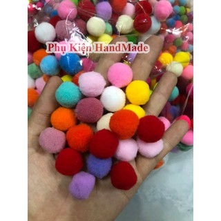 Pom pom 2cm 18k/50c màu ngẫu nhiên