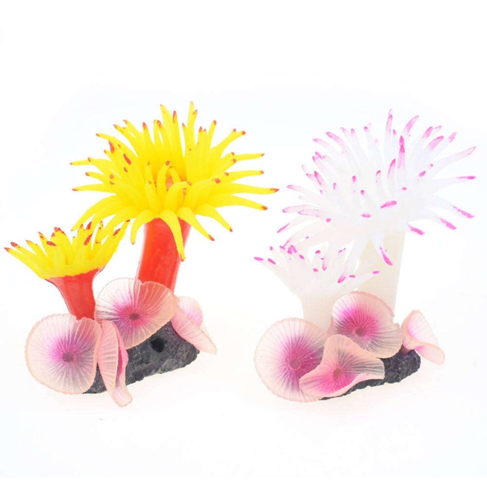 San hô nhân tạo nhiều màu sắc trang trí hồ cá