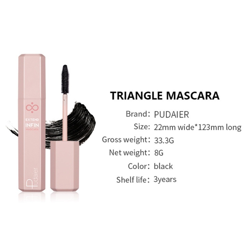 Mascara YOUYO Sợi Mềm Tự Nhiên Chống Thấm Nước Lâu Trôi