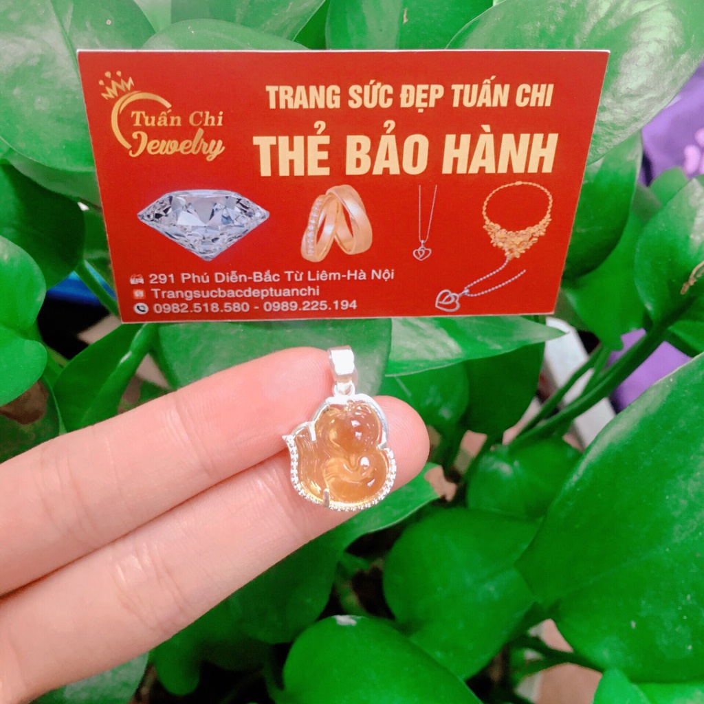 Mặt Vòng Cổ Bạc- Mặt Dây Chuyền Hồ Ly Đá Đủ Màu Kèm Ảnh Thật