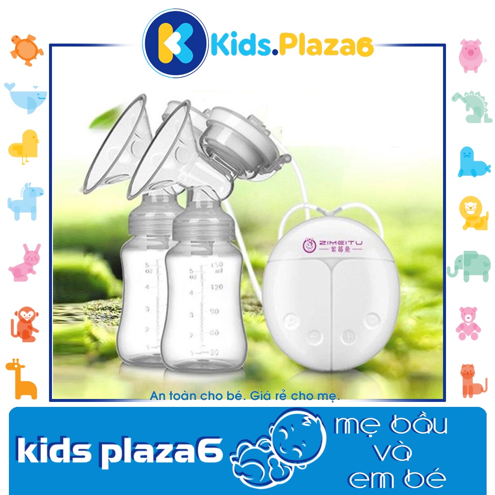 Máy Hút Sữa Điện Đôi Electric Breast Pump D Hút Êm Không Đau Rát - BẢO HÀNH ĐỔI MỚI