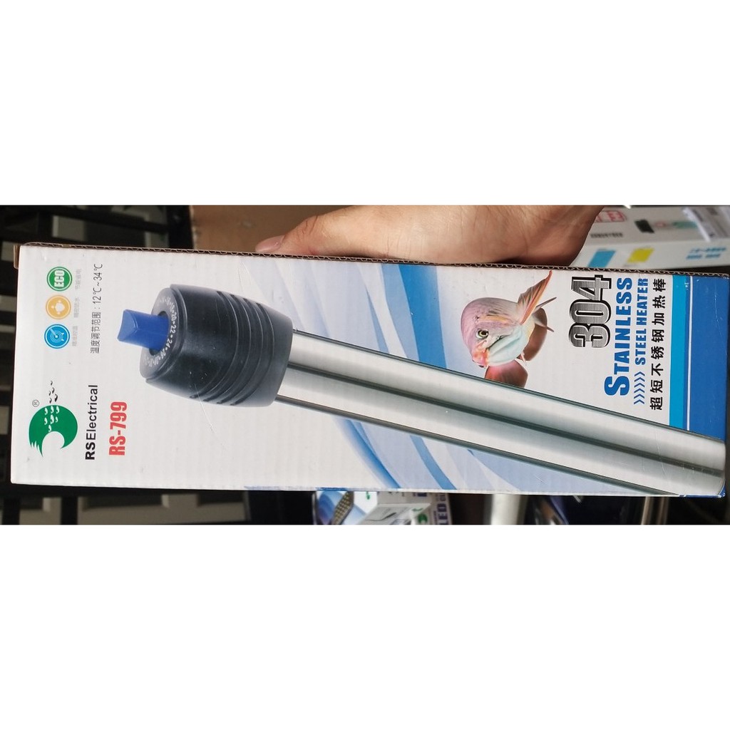 Sưởi Inox cho hồ cá