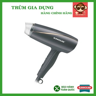 Máy sấy tóc Sunhouse SHD2306, máy sấy công suất 1200w, sấy khô nhanh, chế độ gió linh hoạt, tự động ngắt khi quá tải.