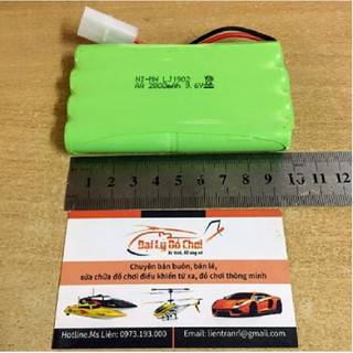 Pin sạc 9.6V 2800mah dung lượng cao dành cho ô tô điều khiển từ xa ...