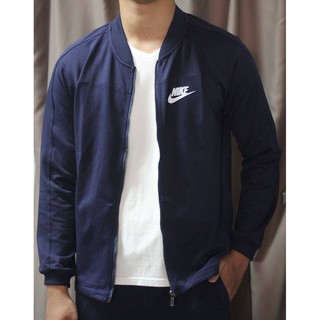 Áo khoác nỉ thể thao nam màu xanh than