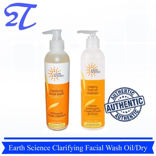 Sữa rửa mặt Earth Science Clarifying Facial Wash Da Dầu 237ml