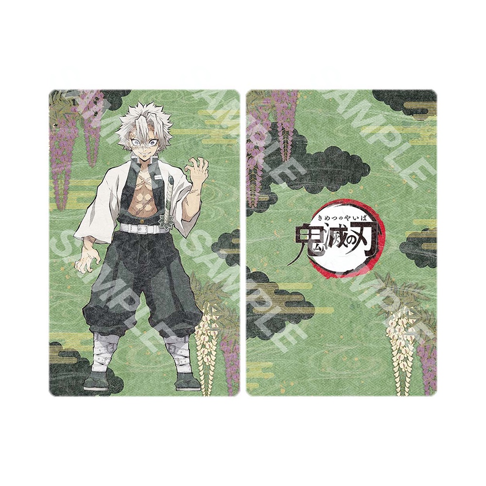 Ảnh card bo góc in hình KIMETSU NO YAIBA Thanh Gươm Diệt Quỷ 8 mẫu Trụ Cột  thẻ bo viền 5*8cm anime chibi